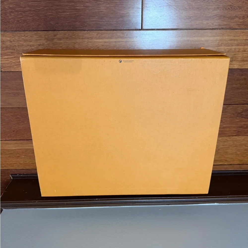 Louis Vuitton Large Orange Signature Logo Box